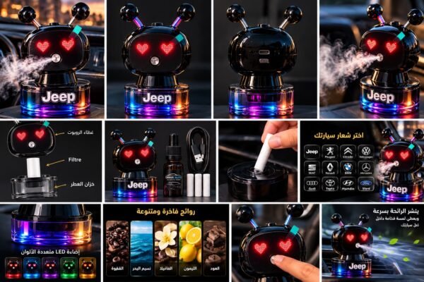 🤖 Smart Aroma avec logo  المعطر الذكي